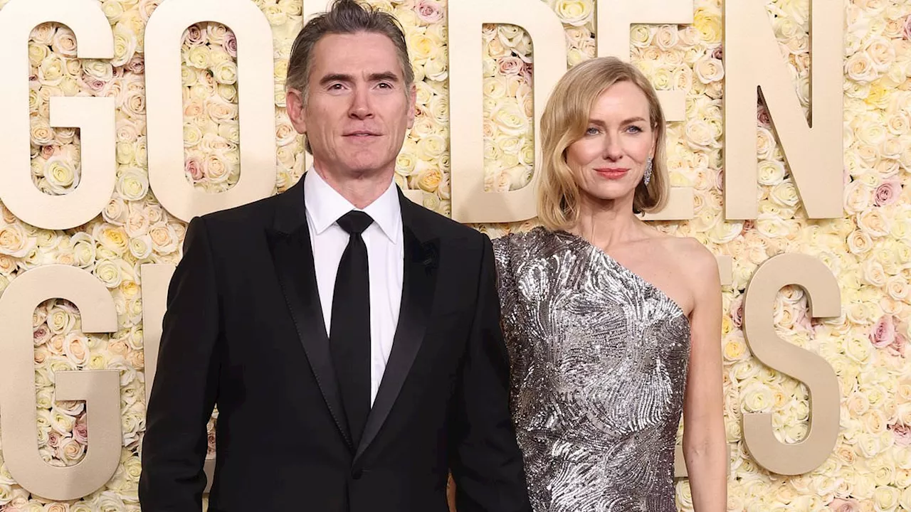 Naomi Watts and Billy Crudup walk down the aisle in a lavish ceremony in Mexico City... a year after...