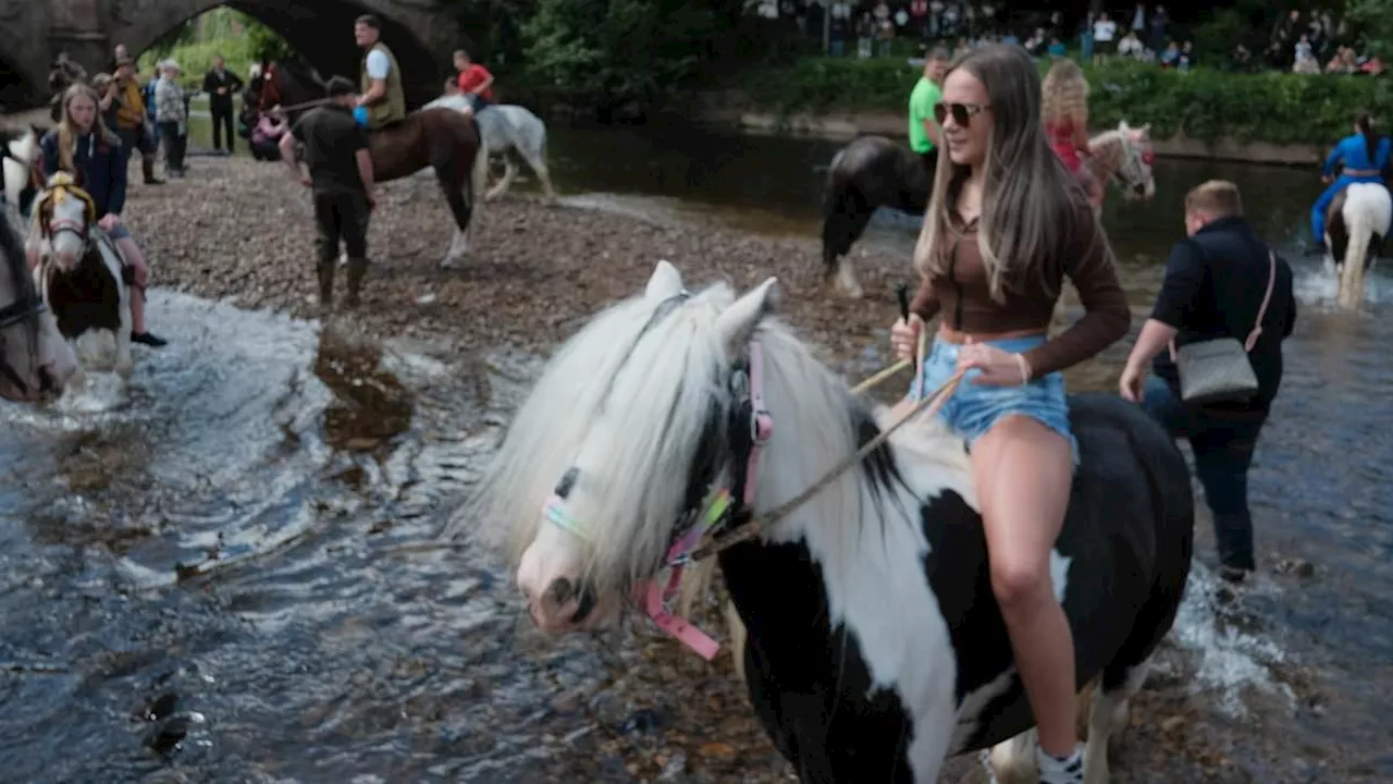 Travellers are warned 'no BB guns or catapults' at Appleby Horse Fair as traditional gathering of...