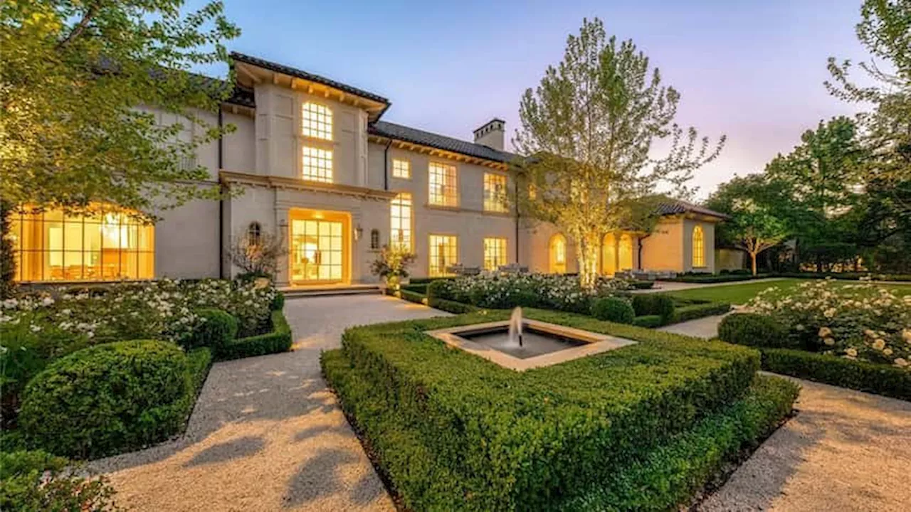 A nearly $28M Highland Park estate with Mediterranean flair was Texas’ priciest home