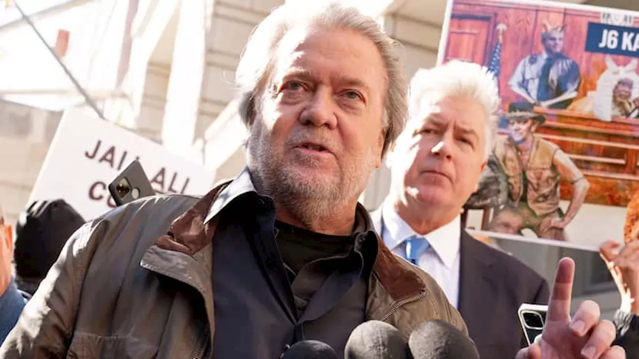 Trump Ally Steve Bannon Must Surrender To Prison By July 1 To Start ...