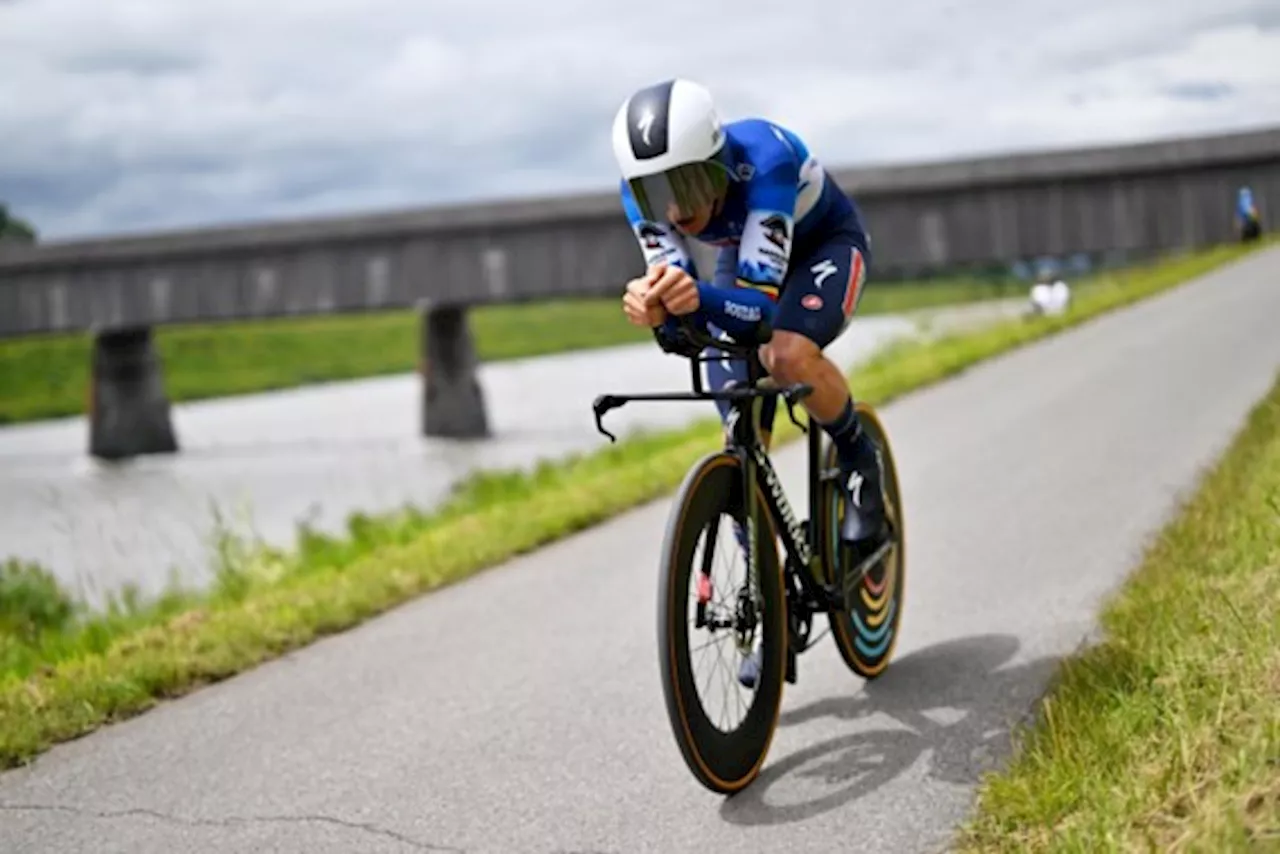 Yves Lampaert snelt naar winst in korte proloog Ronde van Zwitserland