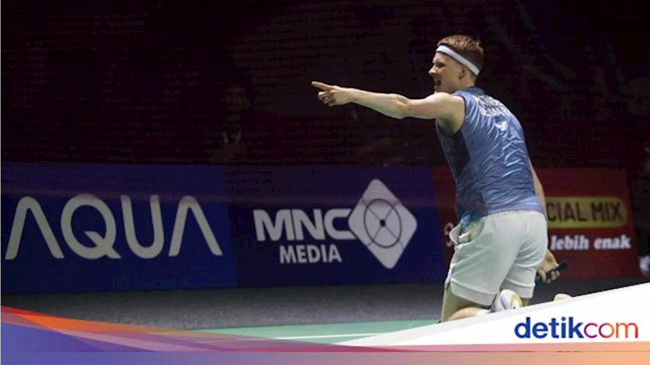 Indonesia Open 2024: Sedihnya Anders Antonsen Lihat Istora Sepi Penonton