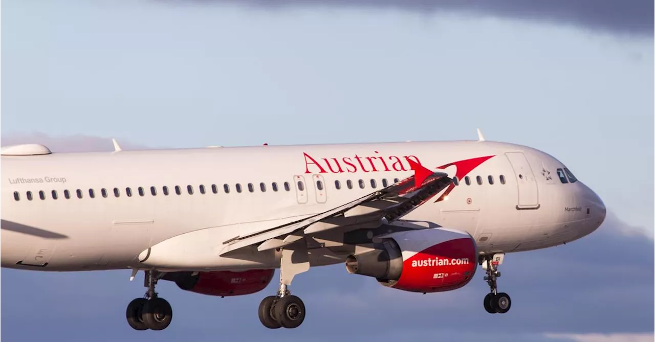 AUA-Maschine beim Landeanflug auf Flughafen Wien durch Hagel beschädigt