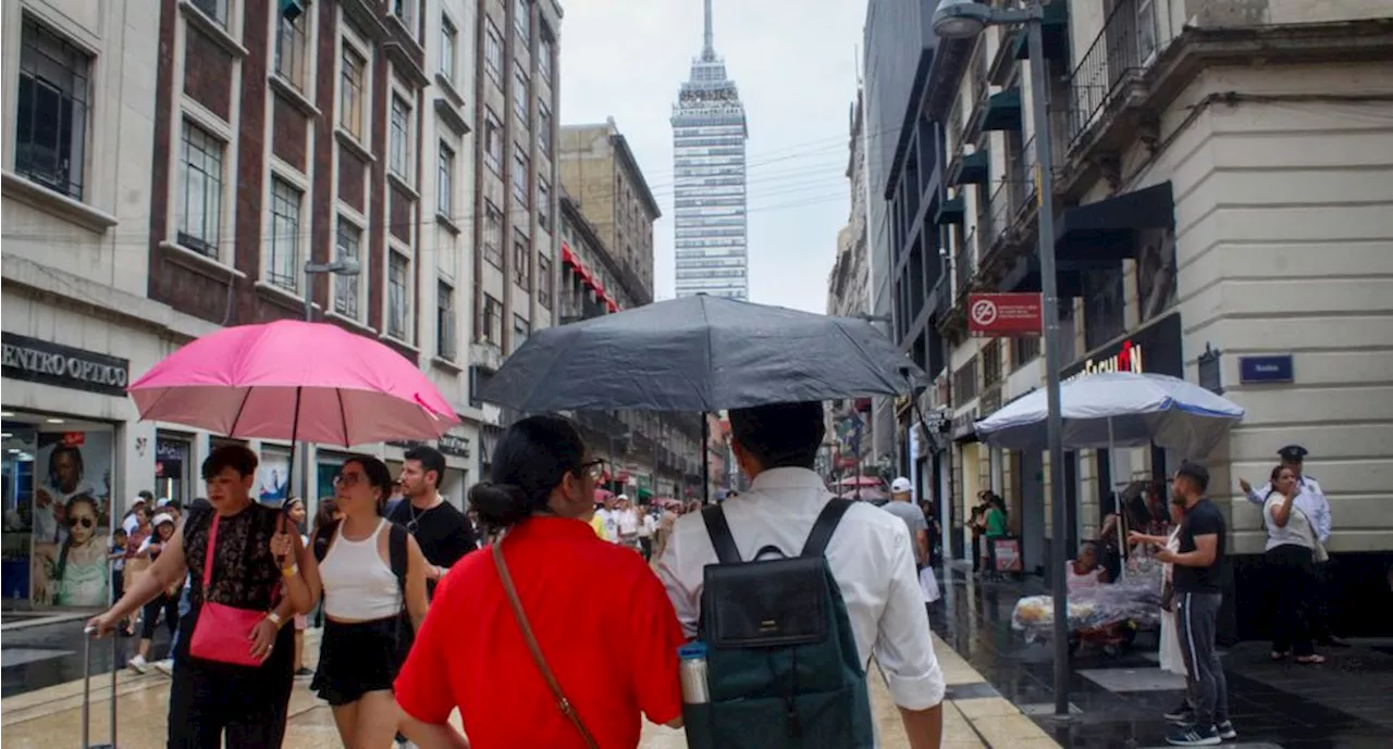 Tláloc presente en la CDMX: Lluvias y vientos fuertes activan alerta amarilla en 6 alcaldías