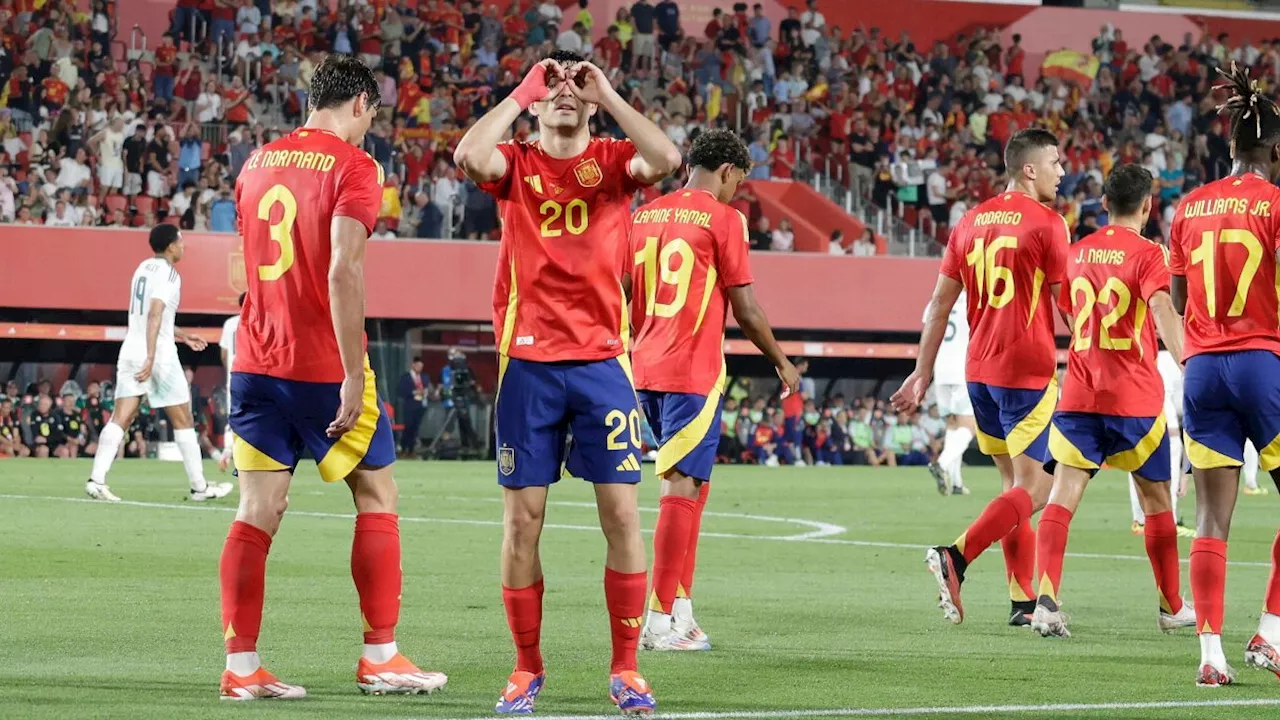 Espanha passeia contra a Irlanda do Norte em último teste antes da Eurocopa