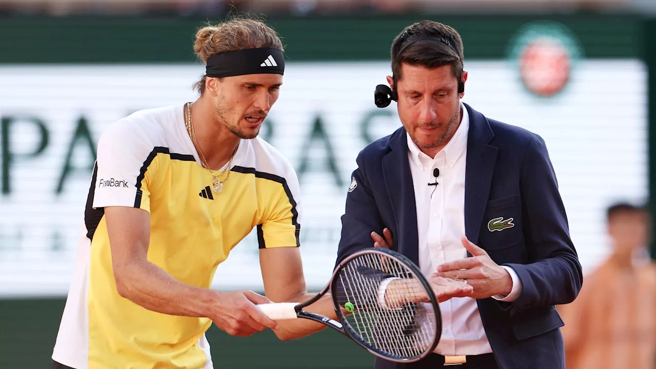 Alexander Zverev durch Fehlentscheidung im Finale gegen Carlos Alcaraz benachteiligt