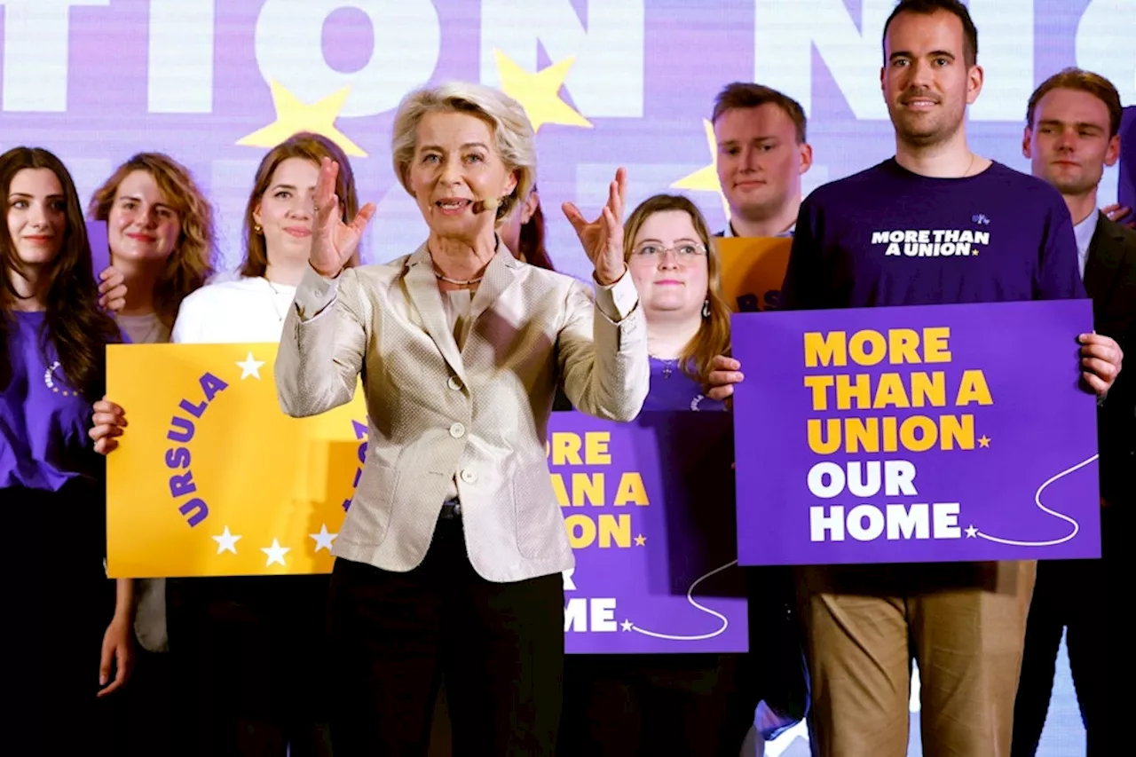 Parteibündnis mit von der Leyen klar vorne