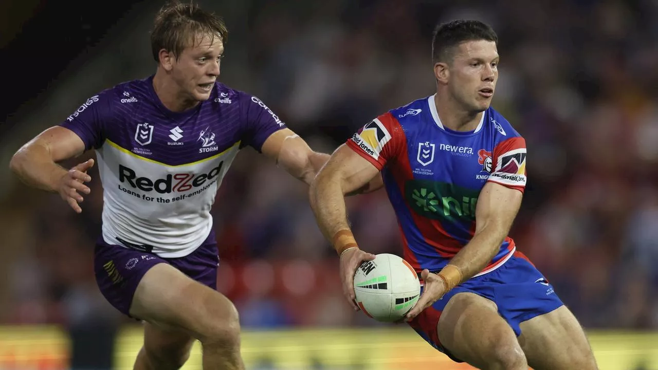 NRL LIVE: Storm out to secure top spot as Knights look to repeat early season heroics