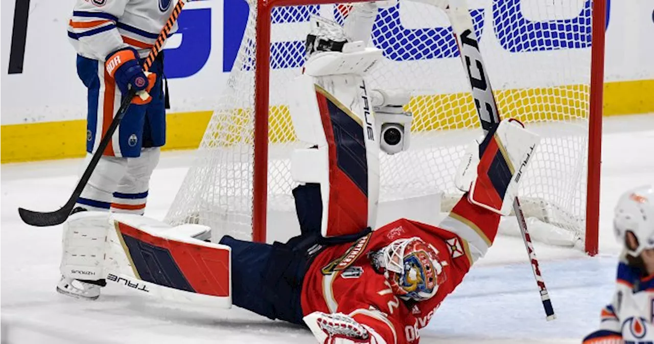 Florida’s Bobrovsky stones Edmonton Oilers in Game 1 of Stanley Cup Final