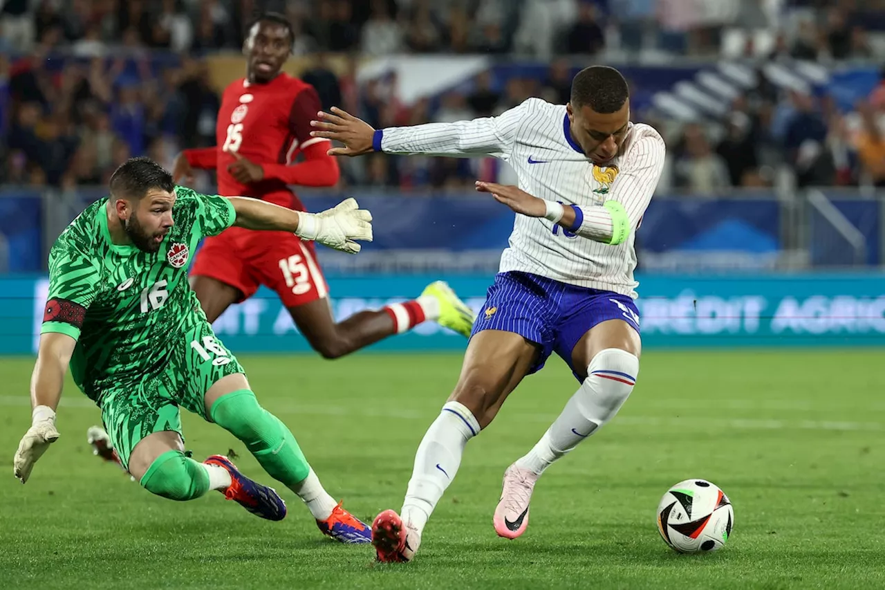 Canadian men hold France to a goalless draw in men’s soccer friendly