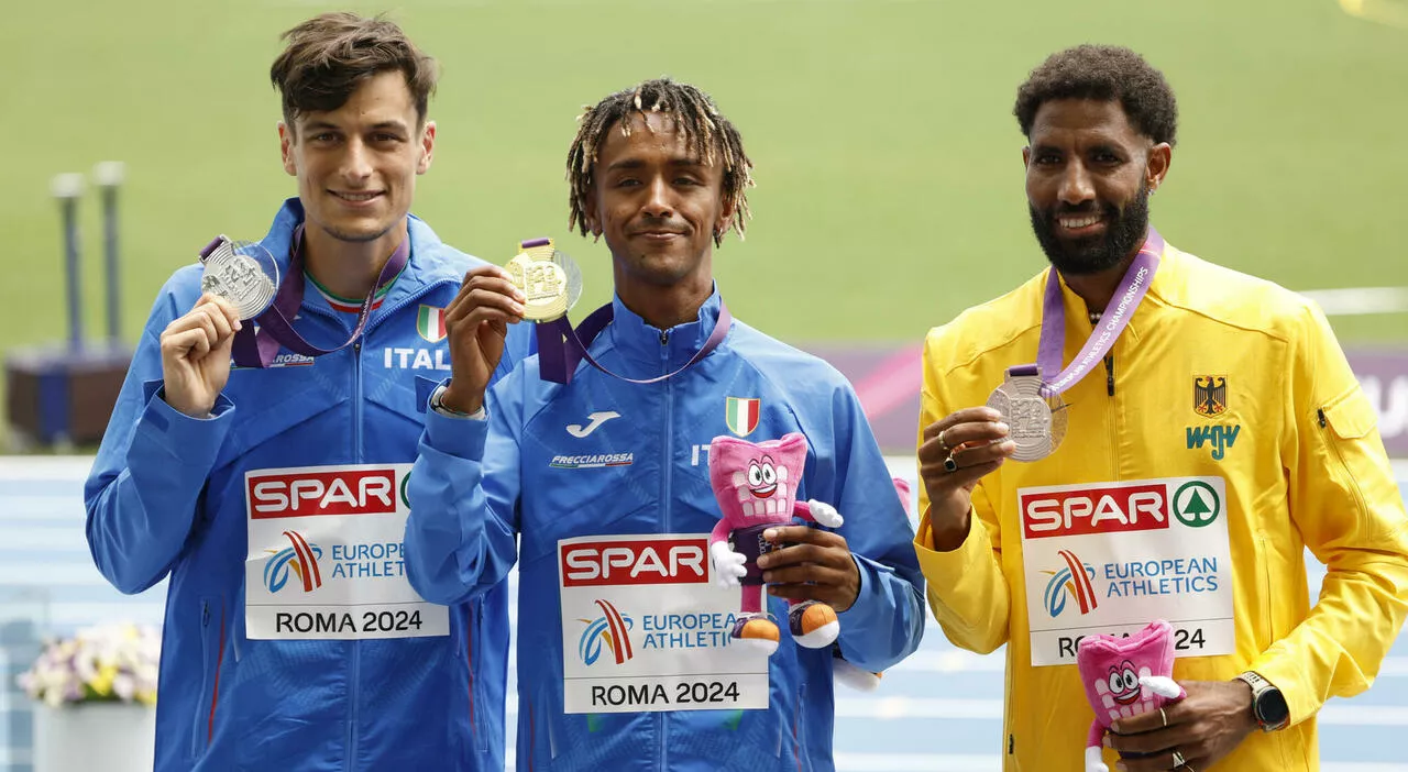 Atletica, Europei di Roma: Yeman Crippa oro, Pietro Riva argento nella mezza maratona