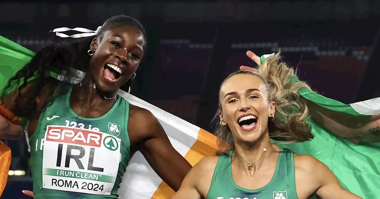 Rhasidat Adeleke and Sharlene Mawdsley advance to 400m final