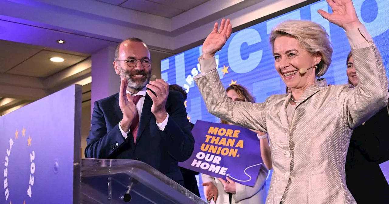 European election results: Centre ‘holding’ in face of far-right parties, says von der Leyen