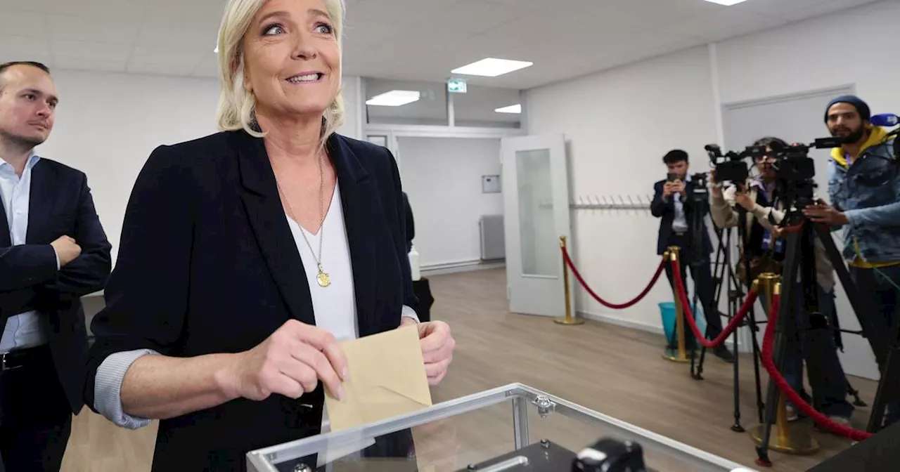 Far-right Le Pen delivers blow to Macron alliance in EU vote