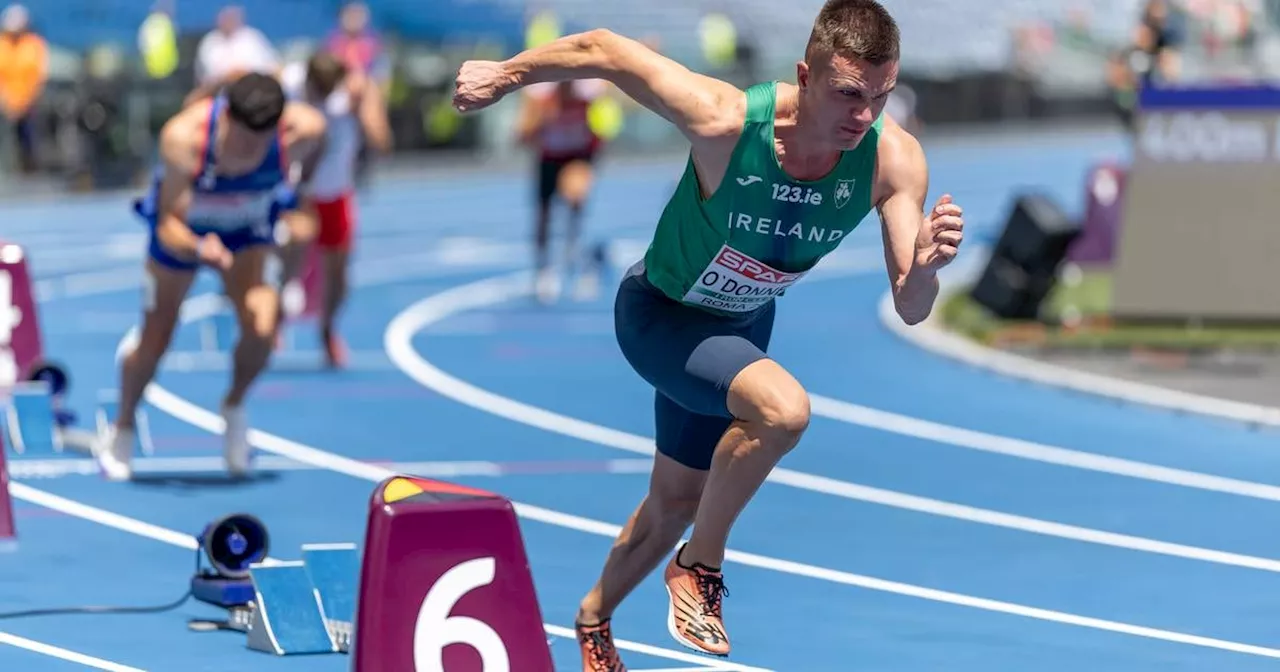 Chris O’Donnell progresses safely through 400m heats 12 hours after relay gold