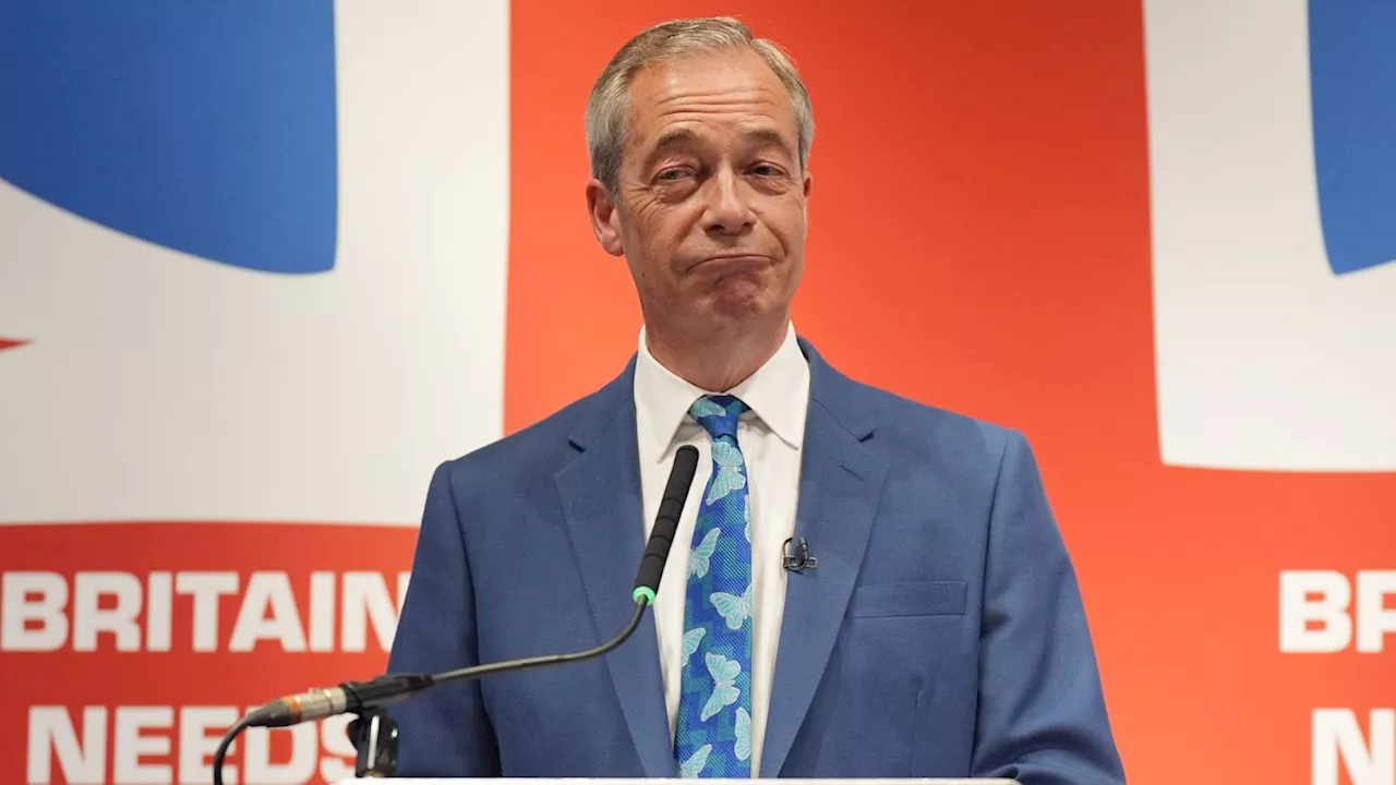 Nigel Farage says Reform UK will become the ‘real opposition’ to Labour