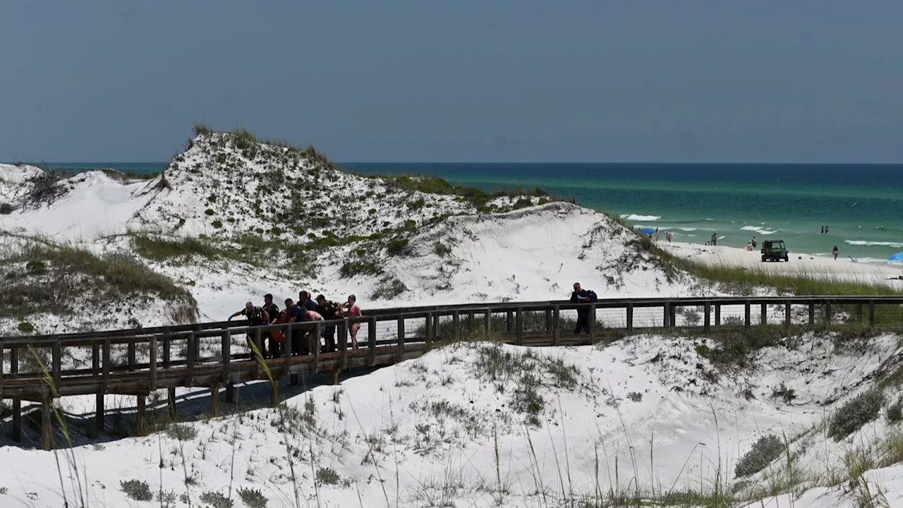 Three people injured in two shark attacks at Florida beaches just 90 minutes apart