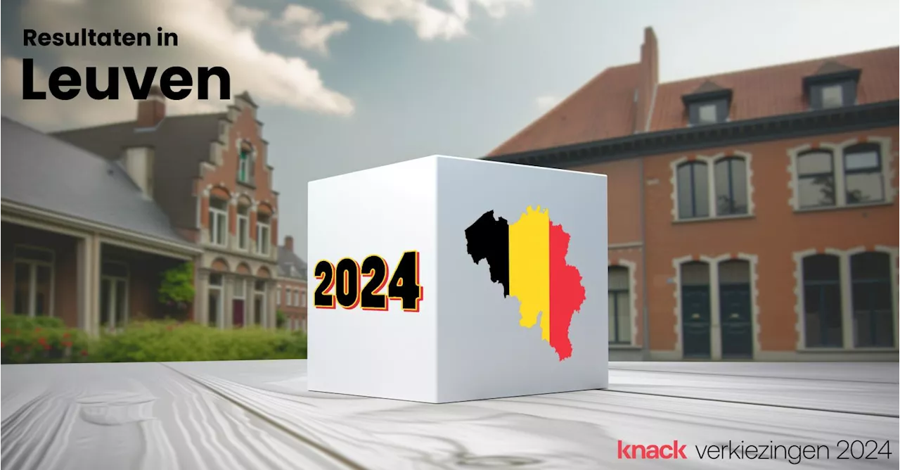 Uitslag van de verkiezingen 2024 in Leuven : bekijk hier hoe uw gemeente heeft gestemd