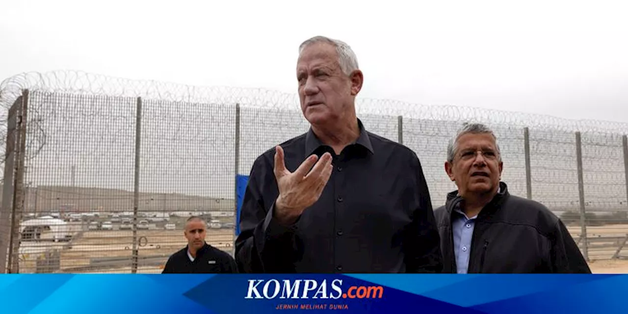 Menteri Kabinet Perang Israel Benny Gantz Mengundurkan Diri