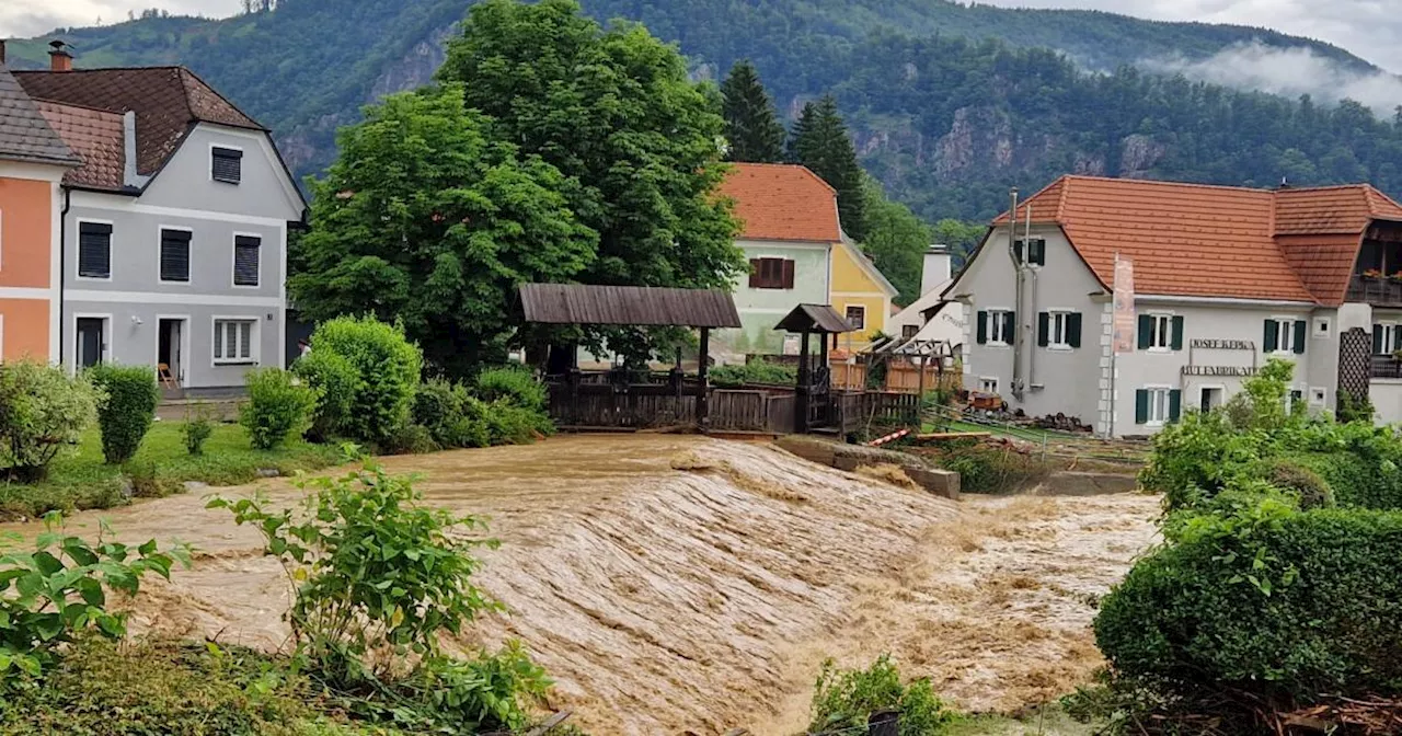 Schwere Unwetter in der Steiermark: 'Das haben wir hier noch nie erlebt'