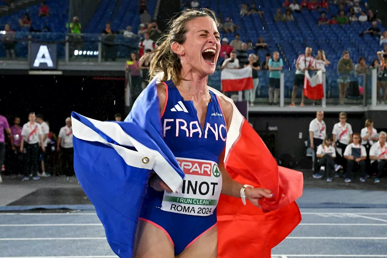 Athlétisme: Alice Finot en or puis disqualifiée, pluie de médailles françaises à Rome