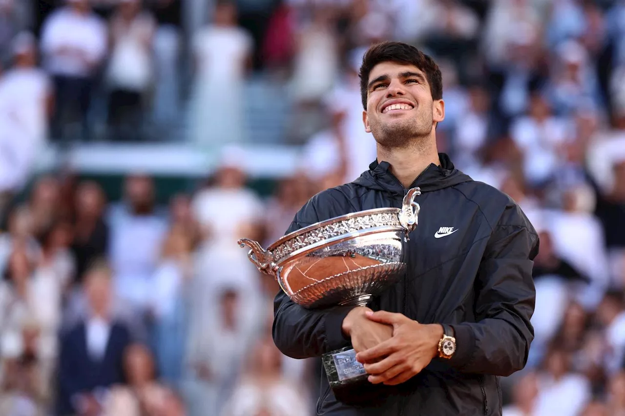 Roland-Garros : Carlos Alcaraz sacré pour la première fois après une finale marathon