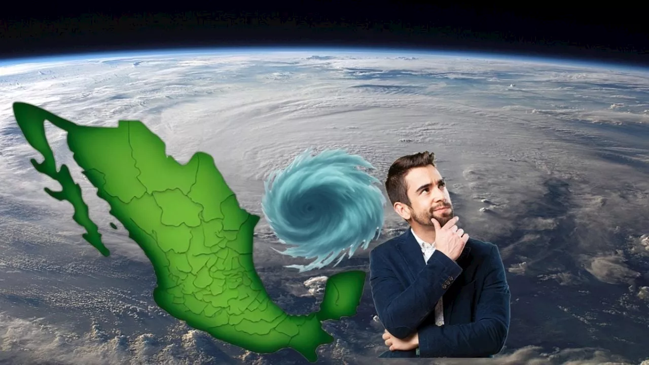 Esto le pasará al clima de México cuando llegue Alberto, el primer huracán