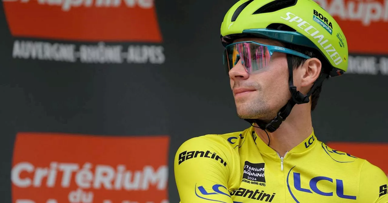 Cyclisme: Roglic remporte le Critérium du Dauphiné de justesse, Rodriguez s’impose sur l’ultime étape