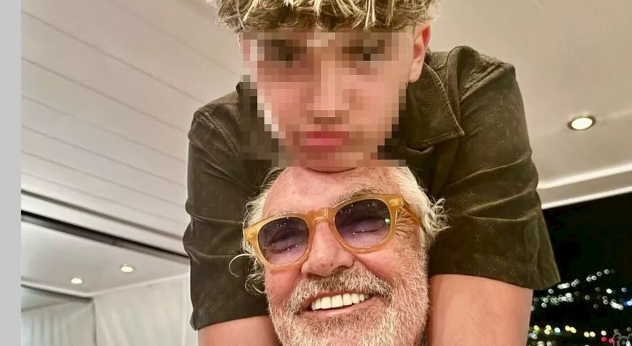 Flavio Briatore e Nathan, papà e figlio con un selfie capelli oro. Spunta il commento di Elisabetta Gregoraci