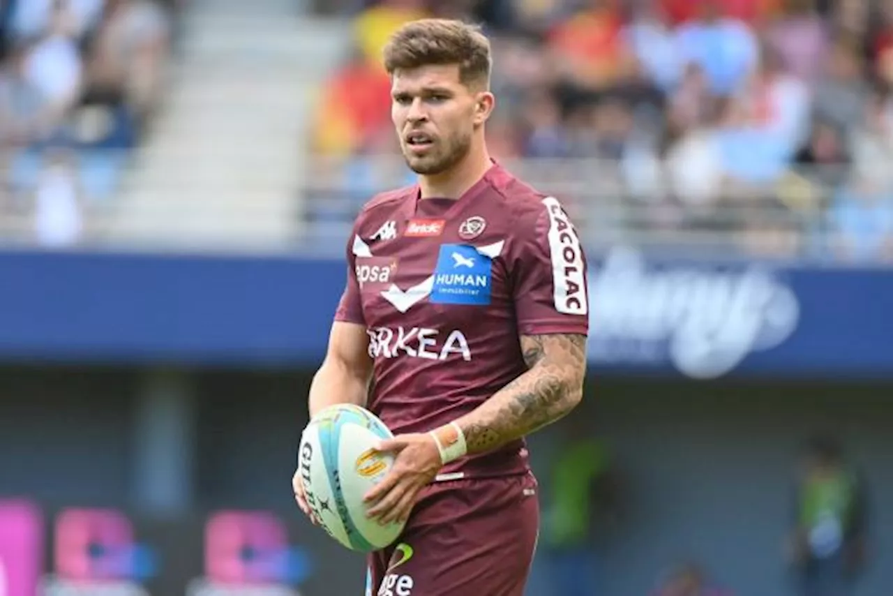 Fin de saison pour Matthieu Jalibert (UBB), blessé samedi contre Oyonnax en Top 14 ?