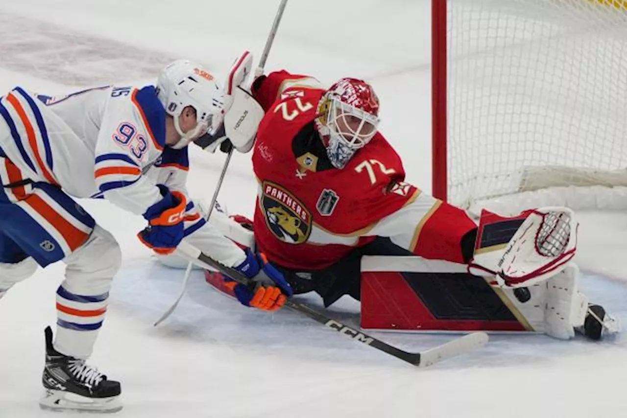 Les Florida Panthers remportent le match 1 de la finale NHL face aux Edmonton Oilers