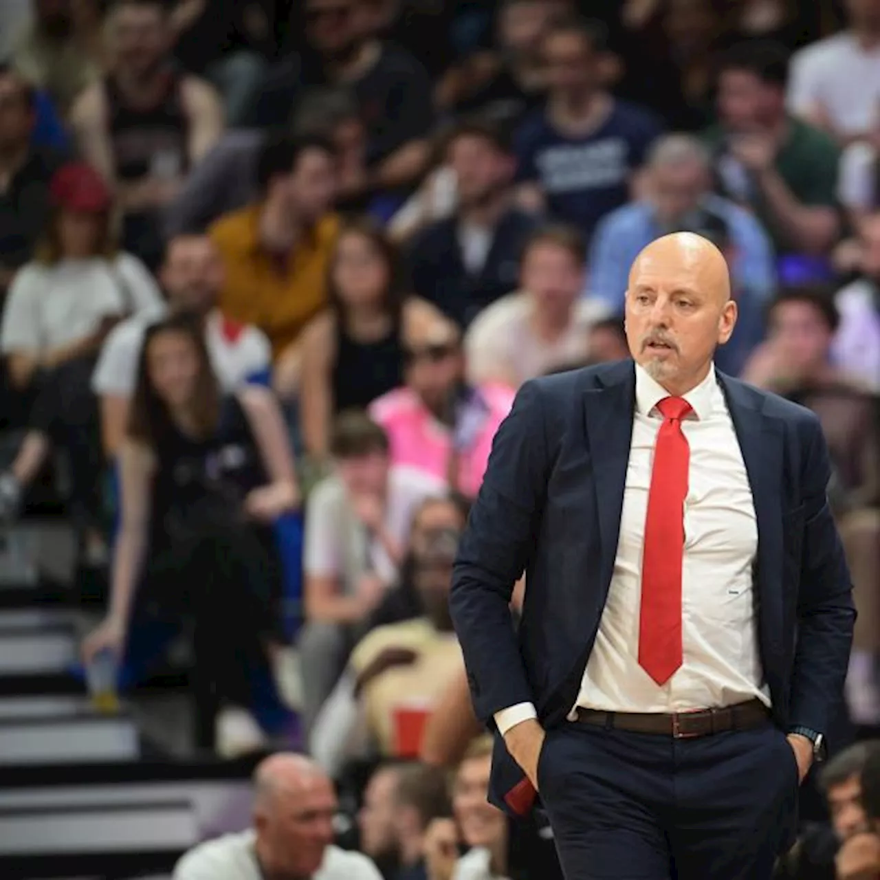 Sasa Obradovic, entraîneur de Monaco, après le match 3 : « Si on en fait moins, on laissera une chance » à ...