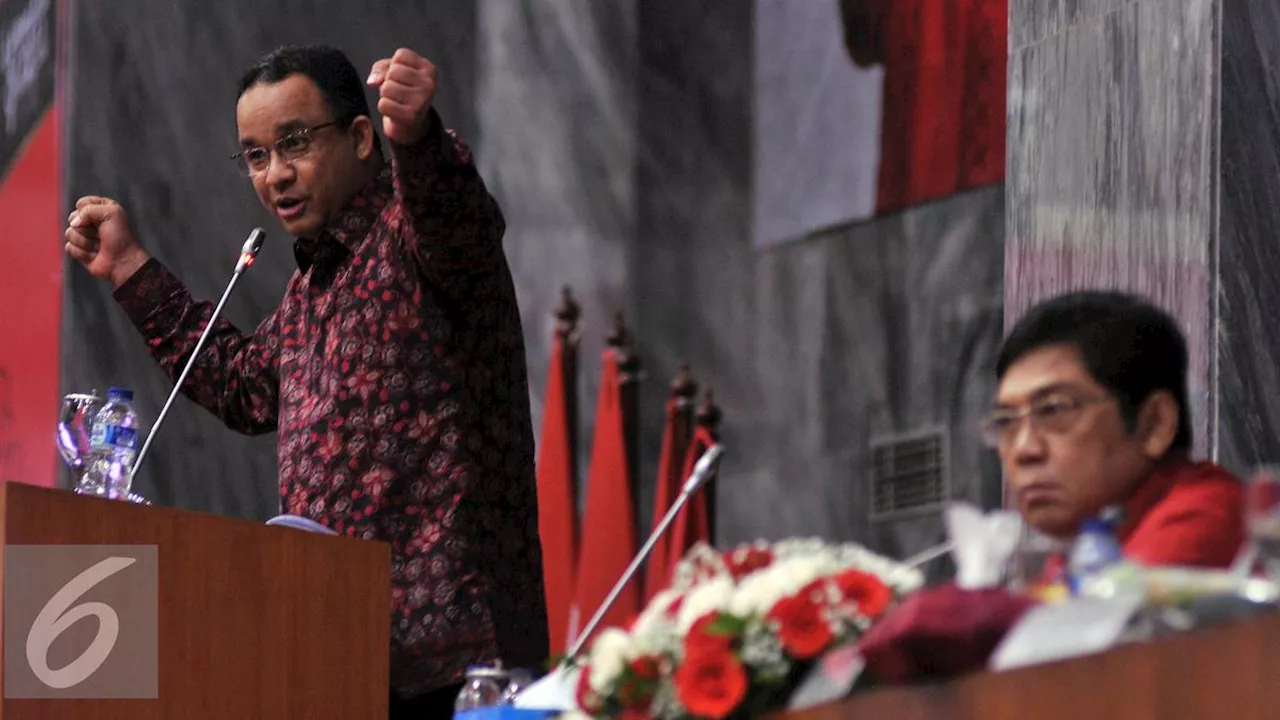 Anies dan PDIP Mesra Jelang Pilkada Jakarta, Pengamat: Dipertemukan Kepentingan yang Sama