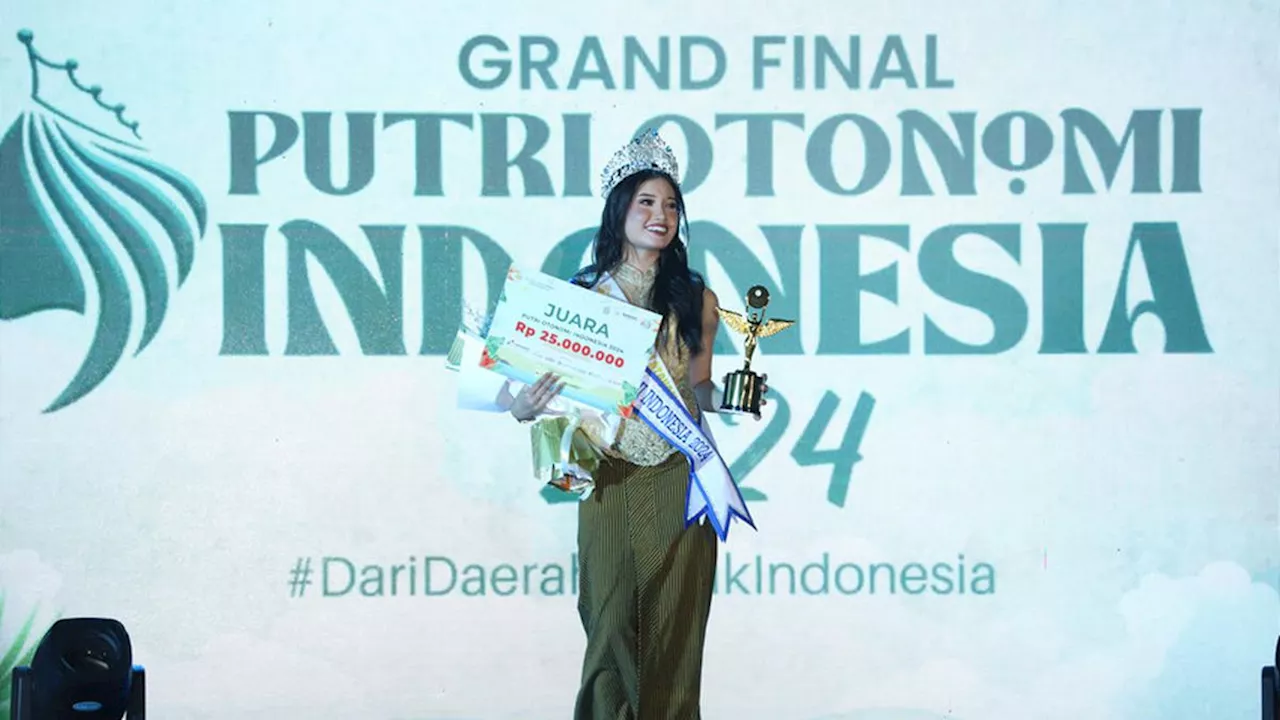 Puncak HUT ke-24 Apkasi, Raphaella Chayla Shaka Sandang Gelar Juara Putri Otonomi Indonesia 2024