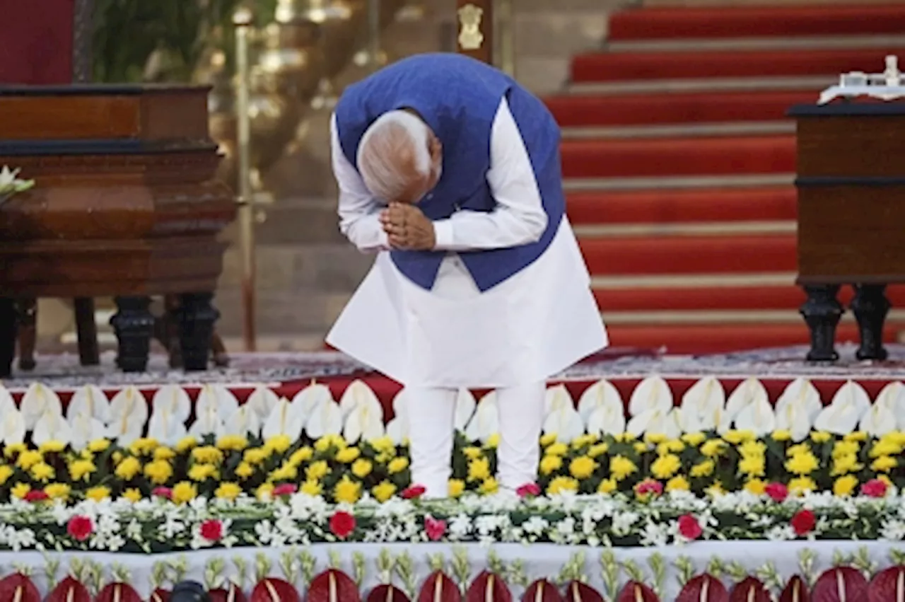 India’s Modi sworn in as prime minister for historic third term