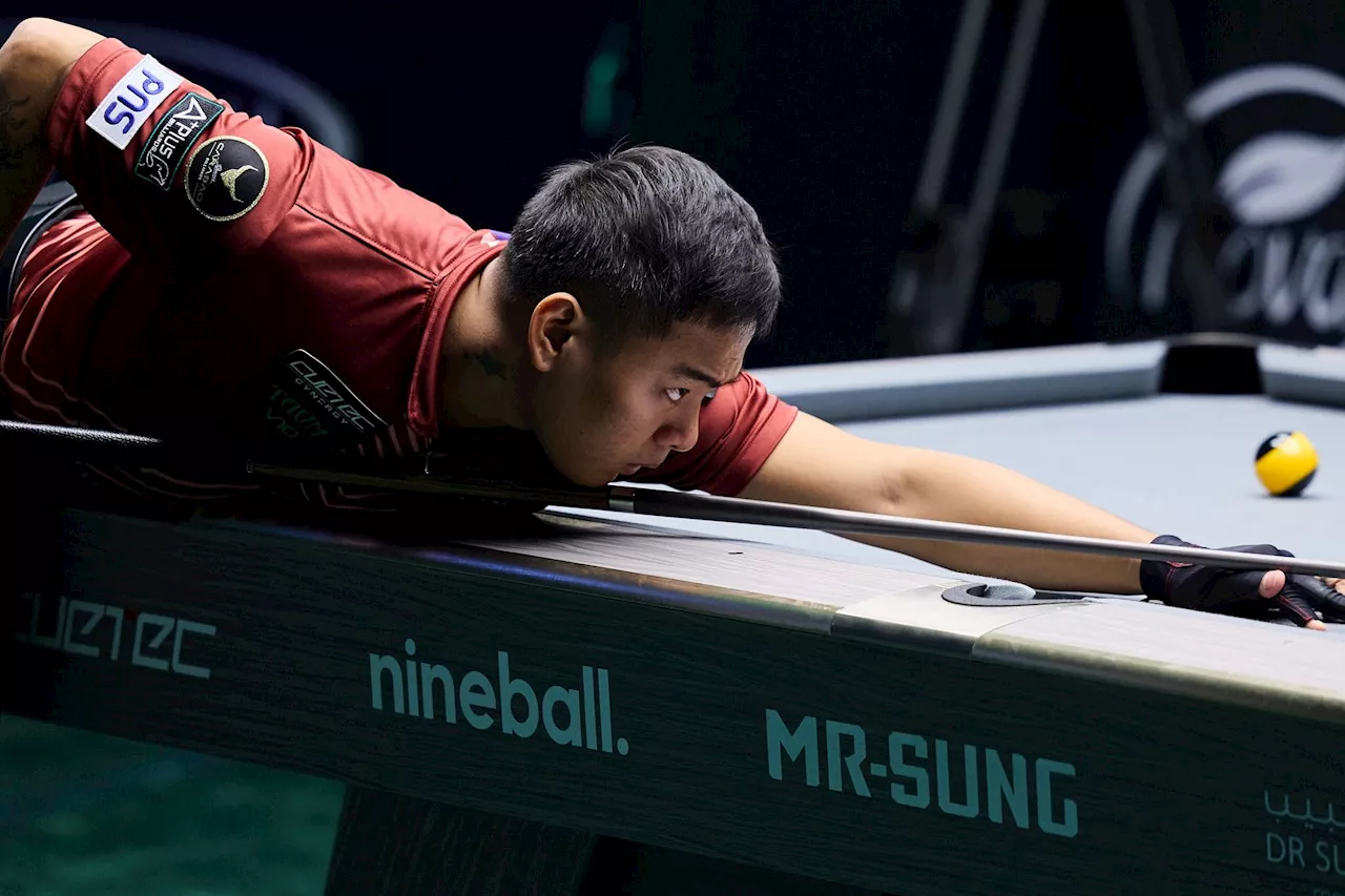 Chua bows to Turkish foe in semis of World Pool Championship