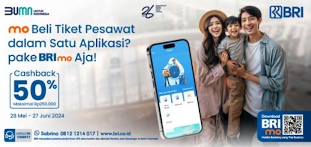 5 Persiapan Liburan Sekolah, Jangan Lupa Beli Tiket Pesawat di BRImo