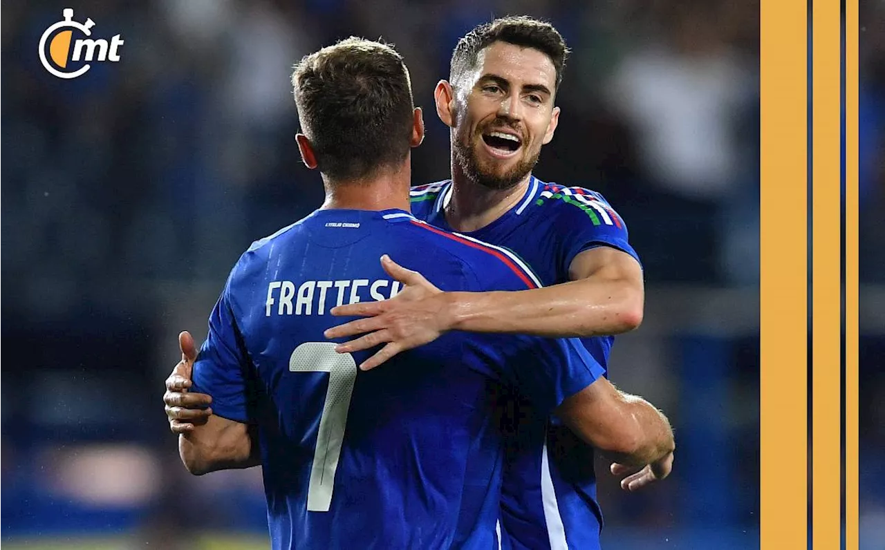 Italia cierra preparación para Eurocopa con victoria ante Bosnia y Herzegovina