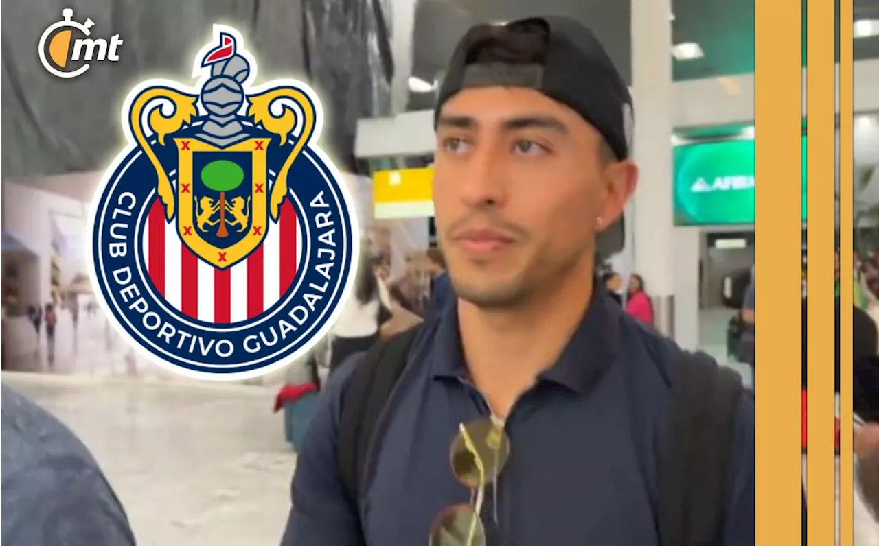 Omar Govea arribó a Guadalajara para hacer pruebas y reportar con Chivas