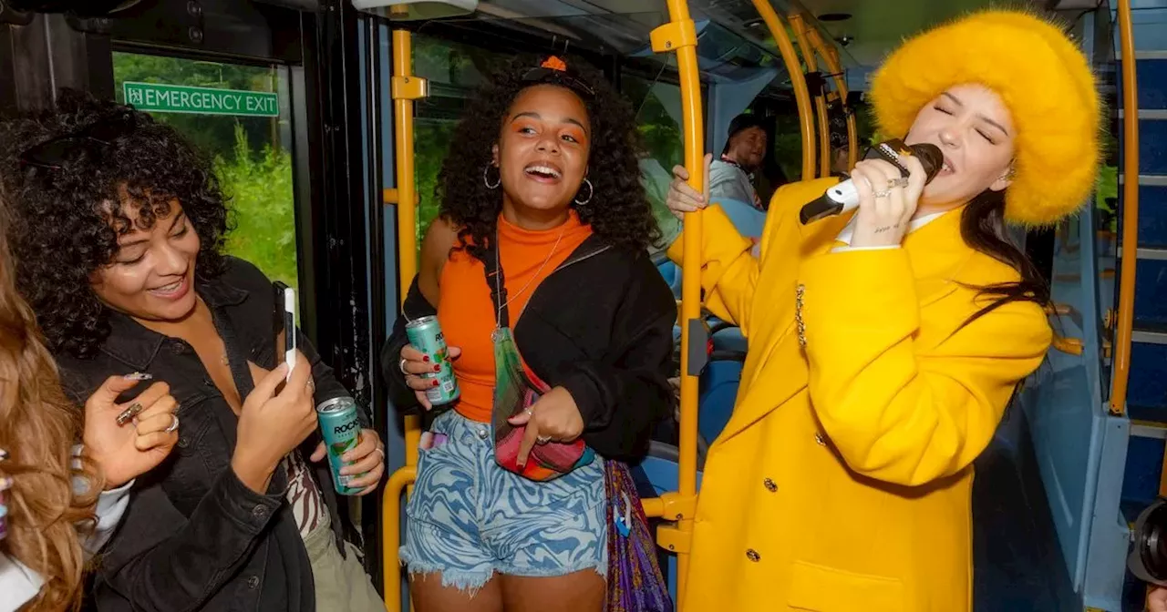 Anne-Marie stuns fans on Parklife shuttle bus with surprise performance