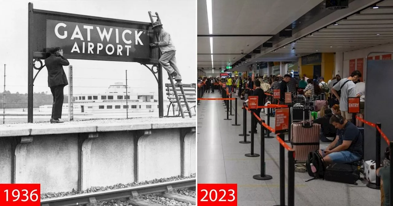 Gatwick's journey from 'beehive' to airport used by 40,000,000 passengers