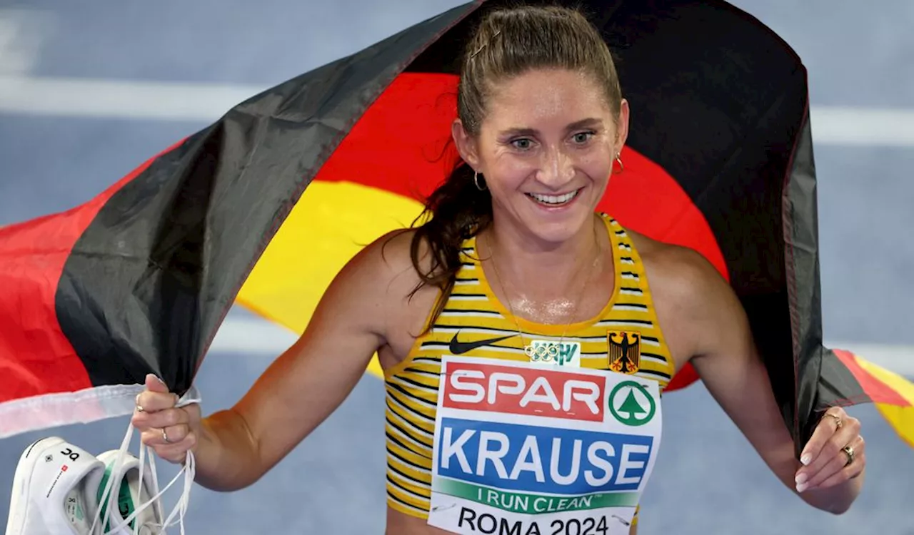 Nach Baby-Pause und Disqualifikation: Krause holt erstes EM-Gold für Deutschland