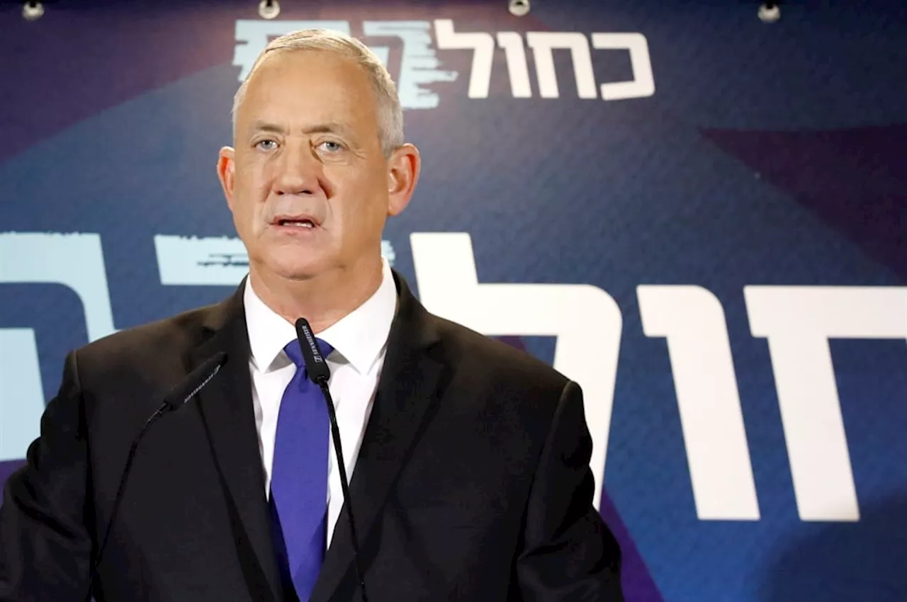 Israel centrist minister Gantz quits Netanyahu government