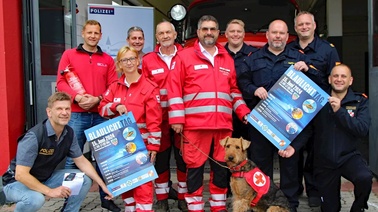 Blaulichtorganisationen vereint am Sommerfest der Feuerwehr Altenmarkt