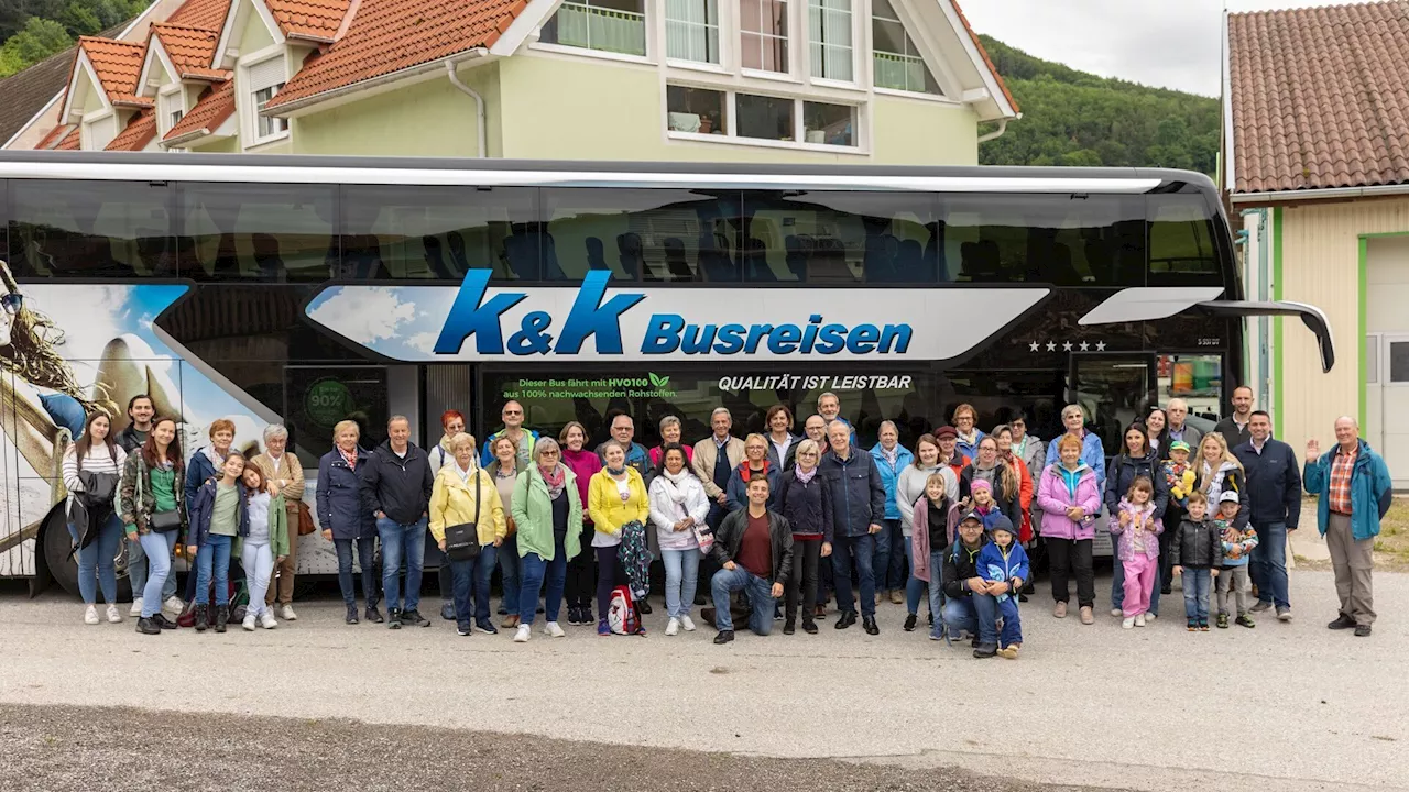 Gemeindeausflug von Enzesfeld-Lindabrunn ging ins obere Triestingtal