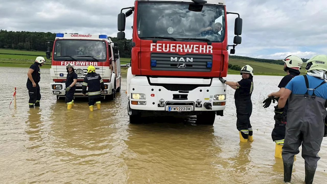 Schwere Unwetter: Burgenland fordert Assistenzeinsatz vom Heer an