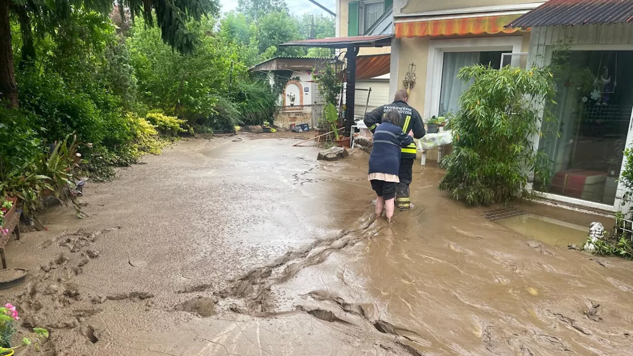 Unwetter: Katastrophenalarm für den Bezirk Oberwart