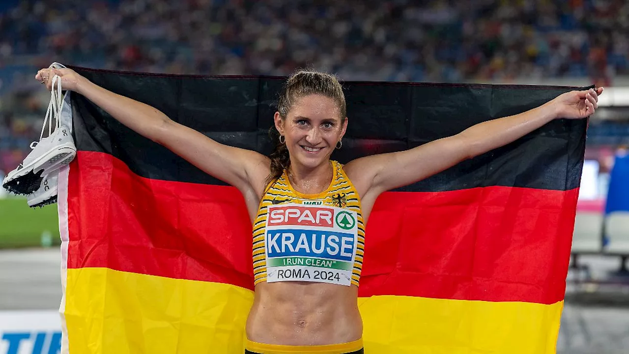 Gesa Krause kämpft sich nach Schwangerschaft zu EM-Medaille