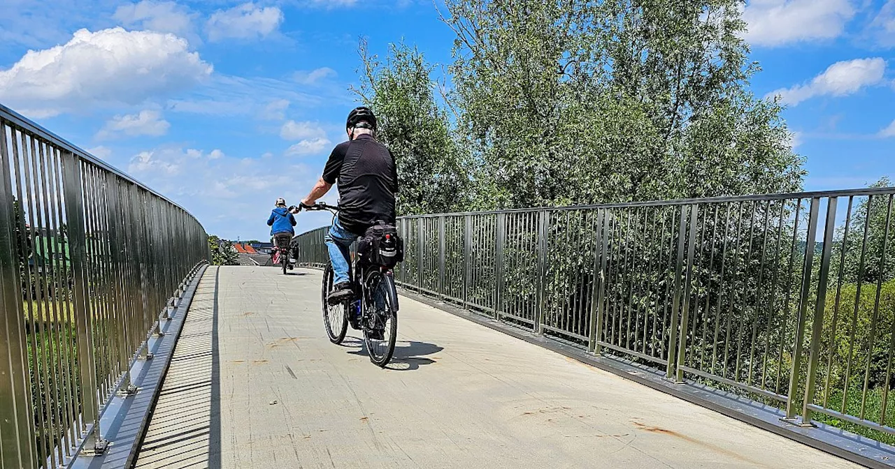 Brücke auf Weserradweg in Bad Oeynhausen drei Wochen lang gesperrt