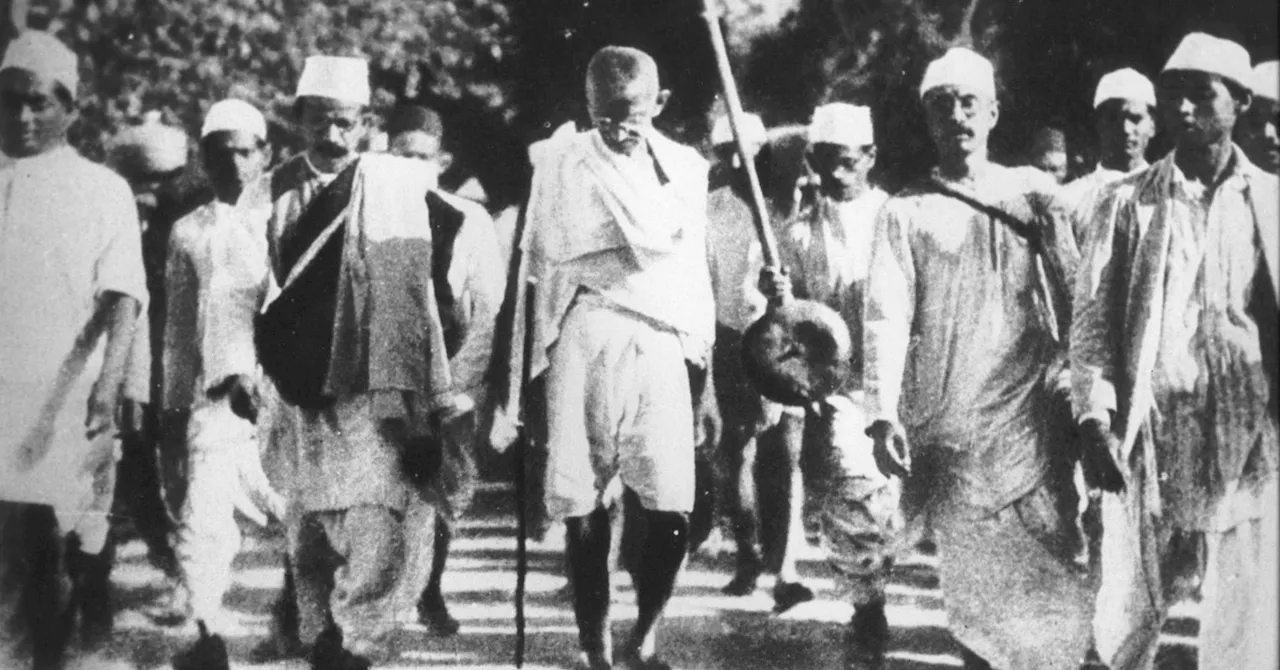 Gandhi’s satyagraha influenced both Martin Luther King and Nelson Mandela.